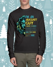 I'M AN AUGUST GUY - I HAVE 3 SIDES Long Sleeve Tee lifestyle-holiday-longsleeves-front-1