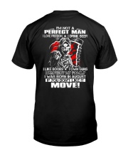 I WAS BORN IN AUGUST Classic T-Shirt back
