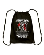 I WAS BORN IN AUGUST Drawstring Bag thumbnail