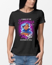 THE SEXINESS OF A MAY GIRL DISTRACTS YOU Ladies T-Shirt lifestyle-women-crewneck-front-10