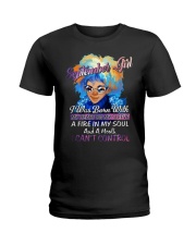 SEPTEMBER GIRL CANT CONTROL Ladies T-Shirt front
