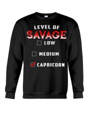 LEVEL OF SAVAGE - CAPRICORN Crewneck Sweatshirt thumbnail