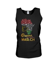 QUEENS ARE BORN IN MARCH Unisex Tank thumbnail