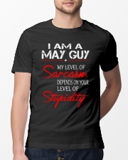 I AM A MAY GUY Classic T-Shirt lifestyle-mens-crewneck-front-13