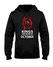 KINGS ARE BORN IN OCTOBER Hooded Sweatshirt thumbnail