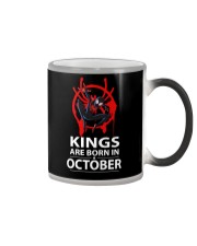 KINGS ARE BORN IN OCTOBER Color Changing Mug thumbnail