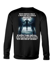 DEVIL WHISPERED - MARCH Crewneck Sweatshirt thumbnail