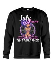 JULY QUEEN IS A MAGIC Crewneck Sweatshirt thumbnail