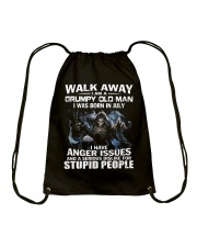 I AM A GRUMPY OLD MAN I WAS BORN IN JULY Drawstring Bag thumbnail