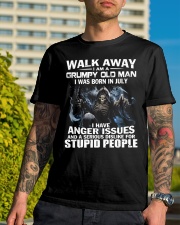 I AM A GRUMPY OLD MAN I WAS BORN IN JULY Classic T-Shirt lifestyle-mens-crewneck-front-8
