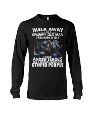 I AM A GRUMPY OLD MAN I WAS BORN IN JULY Long Sleeve Tee thumbnail