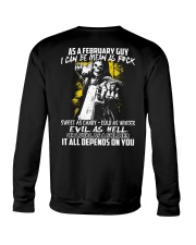 AS A FEBRUARY GUY Crewneck Sweatshirt thumbnail