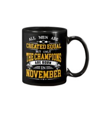 THE CHAMPIONS ARE BORN IN NOVEMBER Mug thumbnail
