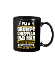 GRUMPY CHISTIAN OLD MAN - WARRIOR OF CHRIST Mug thumbnail