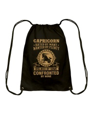 CAPRICORN - HATED BY MANY Drawstring Bag thumbnail