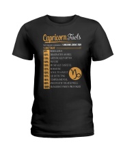 CAPRICORN FACTS Ladies T-Shirt thumbnail