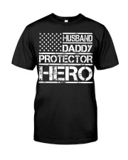 HUSBAND DADDY PROTECTOR HERO Classic T-Shirt thumbnail