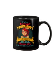 VIRGO WAS BORN WITH MY HEART ON MY SLEEVE Mug thumbnail