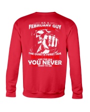 AS A FEBRUARY GUY - I HAVE 3 SIDES Crewneck Sweatshirt back