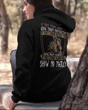 VIKINGS VALHALLA - SHOW NO MERCY Hooded Sweatshirt apparel-hooded-sweatshirt-lifestyle-06