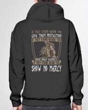 VIKINGS VALHALLA - SHOW NO MERCY Hooded Sweatshirt garment-hooded-sweatshirt-back-04
