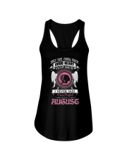 I WAS BORN IN AUGUST Ladies Flowy Tank thumbnail