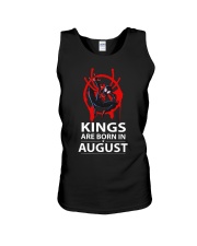 KINGS ARE BORN IN AUGUST Unisex Tank thumbnail