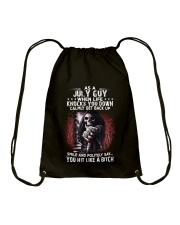JULY GUY - WHEN LIFE KNOCKS YOU DOWN Drawstring Bag thumbnail
