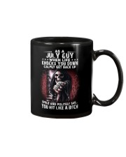 JULY GUY - WHEN LIFE KNOCKS YOU DOWN Mug thumbnail