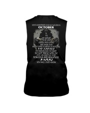 NEVER UNDERESTIMATE A MAN WHO WAS BORN IN OCTORBER Sleeveless Tee thumbnail