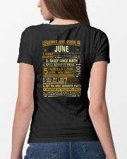 LEGENDS ARE BORN IN JUNE Ladies T-Shirt lifestyle-women-crewneck-back-4