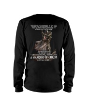 DEVIL WHISPERED - WARRIOR OF CHRIST Long Sleeve Tee thumbnail