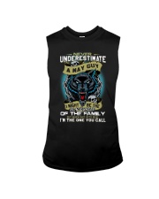 NEVER UNDERESTIMATE A MAY GUY Sleeveless Tee thumbnail