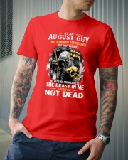AUGUST GUY MAY SEEM QUIET AND RESERVED Classic T-Shirt lifestyle-mens-crewneck-front-6