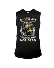 AUGUST GUY MAY SEEM QUIET AND RESERVED Sleeveless Tee thumbnail