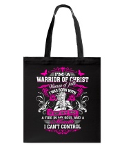 WOMEN OF FAITH - WARRIOR OF CHRIST Tote Bag thumbnail