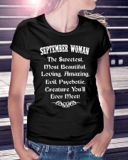 SEPTEMBER WOMAN - YOU WILL EVER MEET Ladies T-Shirt lifestyle-women-crewneck-front-7