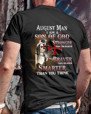 AUGUST MAN - I AM A SON OF GOD Classic T-Shirt lifestyle-mens-crewneck-back-2