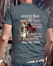AUGUST MAN - I AM A SON OF GOD Classic T-Shirt lifestyle-mens-crewneck-back-2