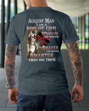 AUGUST MAN - I AM A SON OF GOD Classic T-Shirt lifestyle-mens-crewneck-back-3