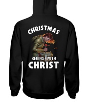 CHRISTMAS BEGINS WITH CHRIST - WARRIOR OF CHRIST Hooded Sweatshirt thumbnail