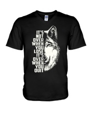 WOLVES - ITS NOT OVER V-Neck T-Shirt thumbnail