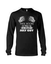 THESE BOOBS ARE TAKEN BY A CRAZY JULY GUY Long Sleeve Tee thumbnail