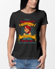 CAPRICORN WAS BORN WITH MY HEART ON MY SLEEVE Ladies T-Shirt lifestyle-women-crewneck-front-10