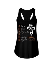 CHRIST COFFEE - WARRIOR OF CHRIST Ladies Flowy Tank thumbnail