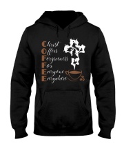 CHRIST COFFEE - WARRIOR OF CHRIST Hooded Sweatshirt thumbnail