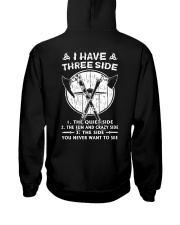 VIKINGS VALHALLA - THREE SIDE Hooded Sweatshirt back