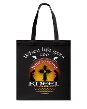 KNEEL - WARRIOR OF CHRIST Tote Bag thumbnail
