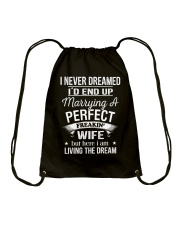 PERFECT FREAKIN WIFE Drawstring Bag thumbnail