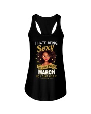 I HATE BEING SEXY - MARCH Ladies Flowy Tank thumbnail